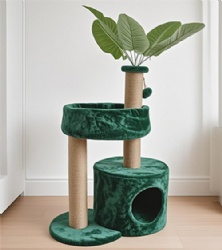 Plastic Leaf Cat Tree