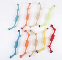 Dog Cotton Rope Candy Knot Chew Toy