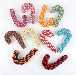 Dog Christmas Cane Chew Toy