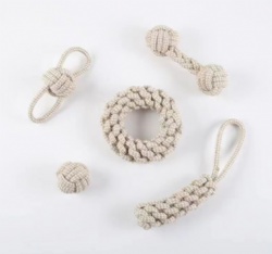 Dog Cotton Chewy Toy Set