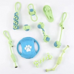Green Dog Toy 10PCS-SET