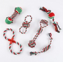 XMAS- Dog Toy 6PCS-SET