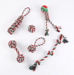 Xmas Dog Toy 6PCS-SET