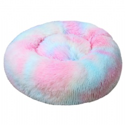 Wholesale Pet Bed Kennel Popular Four Seasons Warm Plush Cat Kennel Solid Pattern Pet Bed Manufacturer