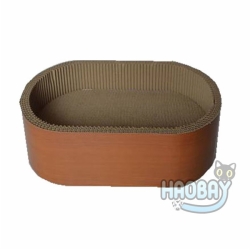 Bathtub Shaped Cardboard Cat Scratcher Toy
