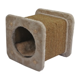 Collapsable cat cubic house