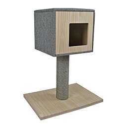 Solid Wood Cat House