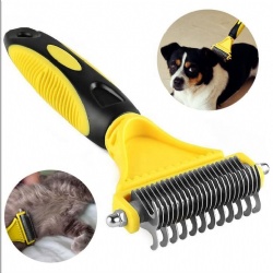 Pet Grooming Brush Self Cleaning Dog Cat Brush Remove Dog Hairs Pet Comb