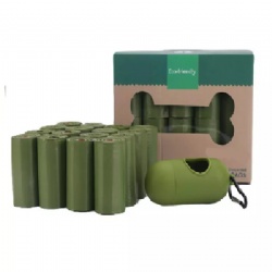 Best Winter Selling Products 100 Biodegradable Pet Poop Bag Sri Dog Collector Piqapoo Fabric Bags Dispenser