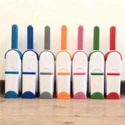 Self Cleaning Pet Brush Hair Remover Dog Products Color For Cat Sticky Roller Absorbers Supplies Hot Fashion Hund Hot