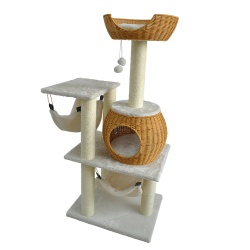 Rattan Woven Cat Climbing Tree